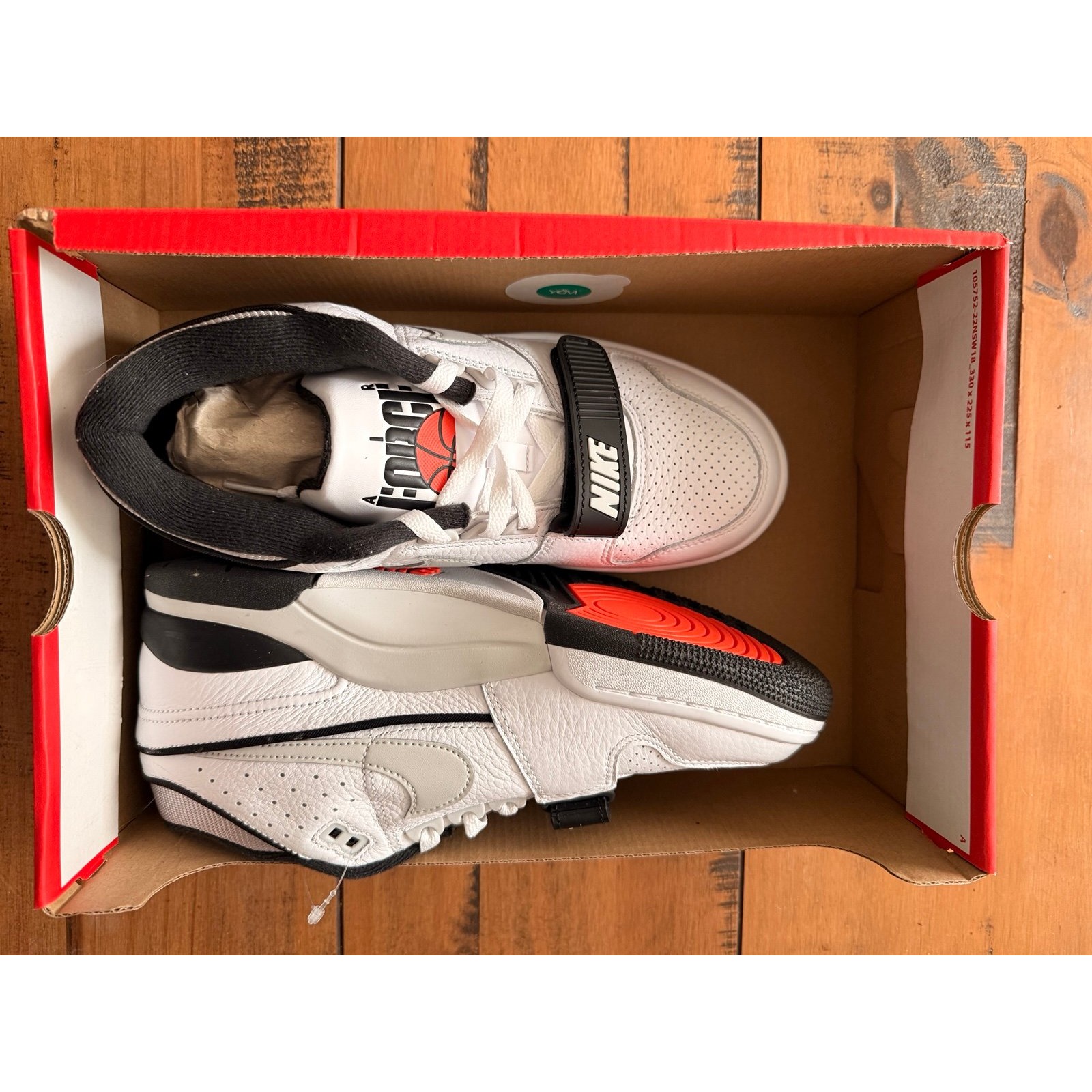 New Billie Eilish X Nike Air Alpha Force 88 Sp White Black Mens 8 Women's 9.5